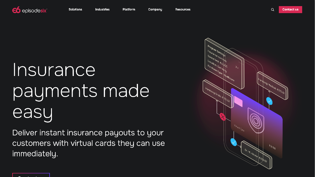 Instant insurance payouts via prepaid virtual card | Episode Six